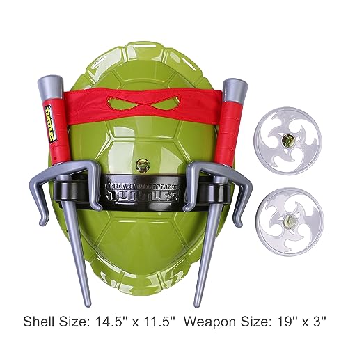 Geamiki Super Hero Cosplay Costume with Weapons Birthday Party Favors for Kids Red