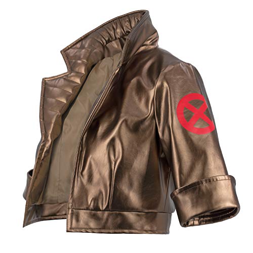 C-ZOFEK Women's Hero Cosplay Jacket High Waist PU-Leather Coat for Halloween(Large)