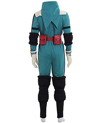 Cosplay Life My Hero MHA Midoriya Izuku Deku Jumpsuit Cosplay Costume (M)
