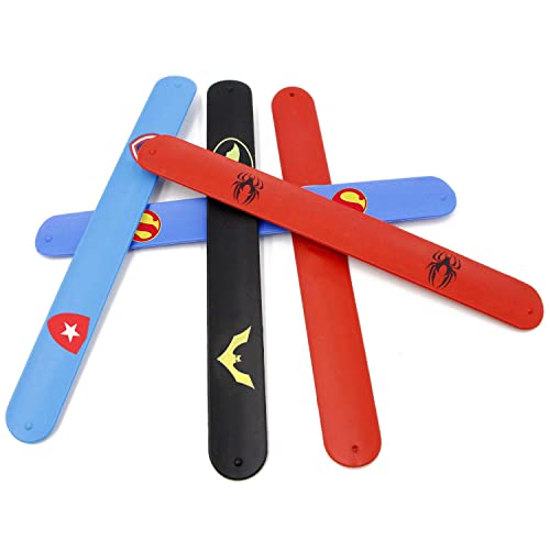 KARAZZO Superhero Capes Set and Wristbands Kids Costumes Halloween Christmas Cosplay Dress Up Gift for Boys (8-PACK CAPES SET)