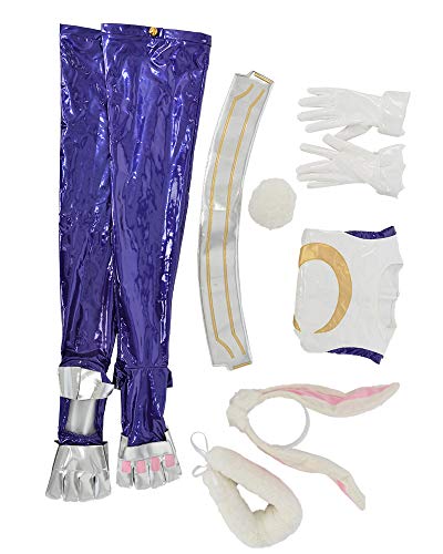 miccostumes Women's Anime Rabbit Hero Cosplay Costume Bodysuit (X-Large)