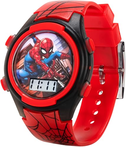 Marvel Spider-Man Kids Digital Watch with LCD Display