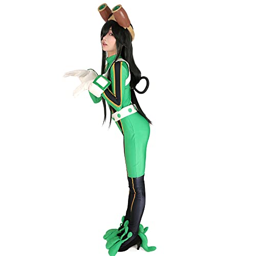 miccostumes Women's Deluxe Anime Hero Cosplay Costume Suit with Accessories (L)