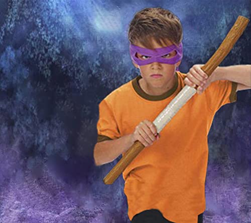 Turtle Shell for Kids Cosplay Halloween Cartoon Costume Party, Backpack Dress Up Props Plastic Turtle Shell, Super Hero Cosplay Costume for Kids Birthday Party (Purple)