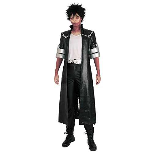 miccostumes Men's Full Set Anime Hero Cosplay Costume Jacket Shirt Pants Belt (S)