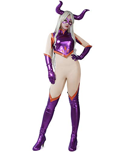 miccostumes Women's Deluxe Anime Hero Cosplay Costume With Foam Horns (S)