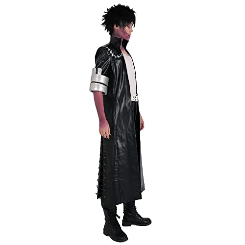 miccostumes Men's Full Set Anime Hero Cosplay Costume Jacket Shirt Pants Belt (S)