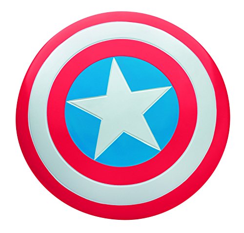 Disguise Men's Marvel Captain America Deluxe Shield, Red/White/Blue, One Size