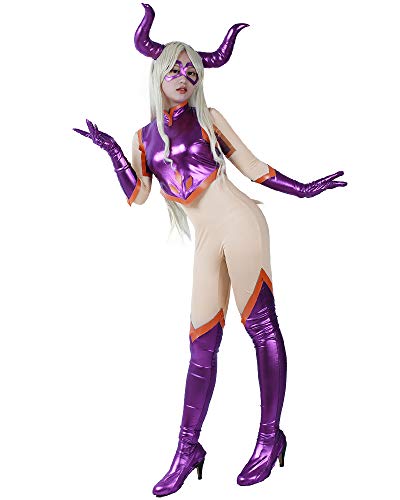 miccostumes Women's Deluxe Anime Hero Cosplay Costume With Foam Horns (S)