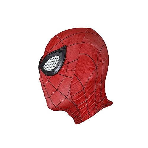 Tujeokvb Adult/Kids Halloween Mask Superhero Masks Cosplay Costumes Mask Spandex Fabric Material(Iron,Adult)