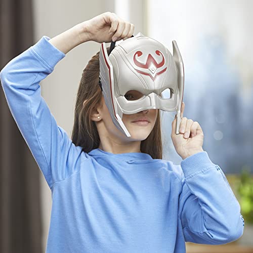 Marvel Studios’ Thor: Love and Thunder Mighty Thor Hero Mask for Roleplay, Great Halloween Costume, Toys for Kids Ages 5 and Up