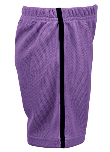 Marvel Avengers Hulk Toddler Boys' Athletic T-Shirt & Mesh Shorts Set, Green/Purple (4T)