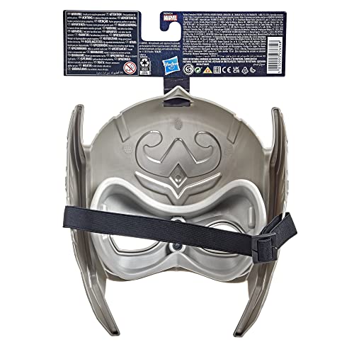 Marvel Studios’ Thor: Love and Thunder Mighty Thor Hero Mask for Roleplay, Great Halloween Costume, Toys for Kids Ages 5 and Up