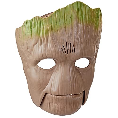 Marvel Guardians of The Galaxy Vol.3 Groot Role Play Mask, Talking Groot Mask, Super Hero Mask, Role Play Toys for Kids Ages 5 and Up