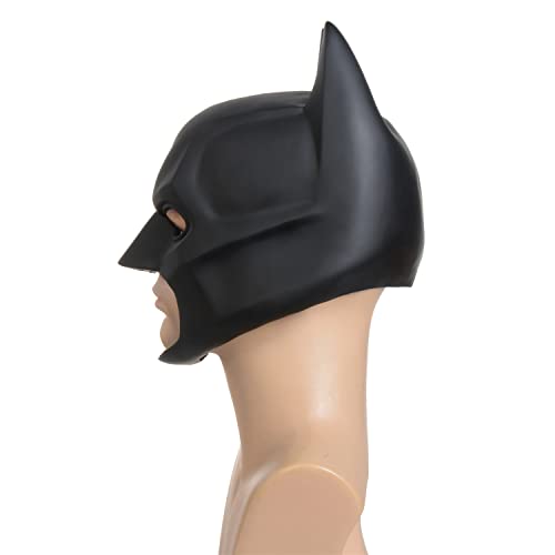 HugOutdoor Halloween Cosplay Man Latex Mask and Foam Dart Masquerade Superhero Costume Accessories for Kids Adults