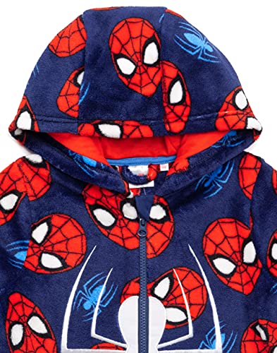 Marvel Spider-Man Onesie Boys Kids Superhero Character 4-5 Years Blue