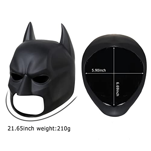 HugOutdoor Halloween Cosplay Man Latex Mask and Foam Dart Masquerade Superhero Costume Accessories for Kids Adults