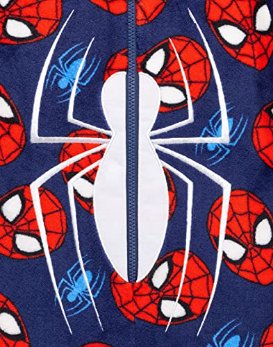 Marvel Spider-Man Onesie Boys Kids Superhero Character 4-5 Years Blue