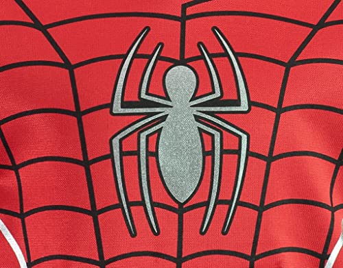 Marvel Spiderman Toddler Boys Athletic Fleece Pullover Hoodie Pockets 5T