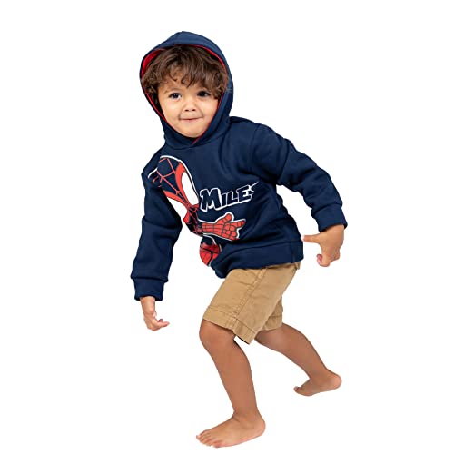 Marvel Spidey and His Amazing Friends Miles Morales Little Boys Pullover Hoodie 7-8