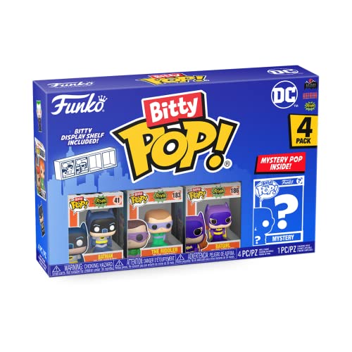 Super Hero Funko Mini Collectible Toys 4-Pack