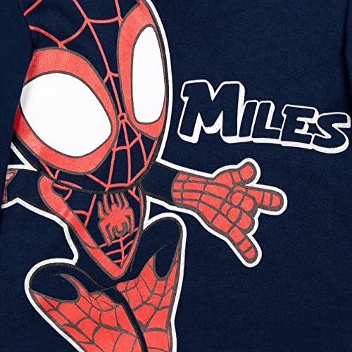 Marvel Spidey and His Amazing Friends Miles Morales Little Boys Pullover Hoodie 7-8