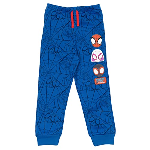 Marvel Spidey and His Amazing Friends Little Boys Fleece Hoodie & Pants Set Gray/Blue 6