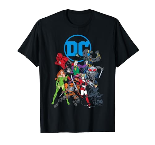 Justice League DC Comics Villian Logo T-Shirt