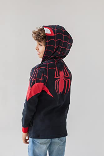 Marvel Spider-Man Miles Morales Toddler Boys Zip Up Hoodie Spiderverse 5T