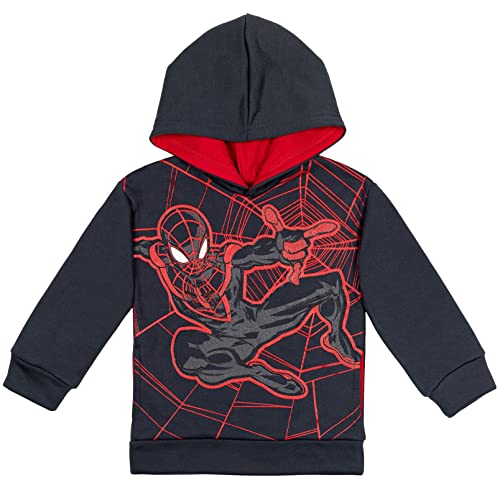 Marvel Spider-Man Miles Morales Toddler Boys Fleece Pullover Hoodie 5T