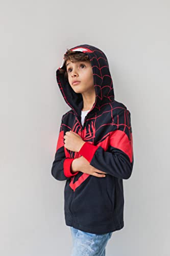 Marvel Spider-Man Miles Morales Toddler Boys Zip Up Hoodie Spiderverse 5T