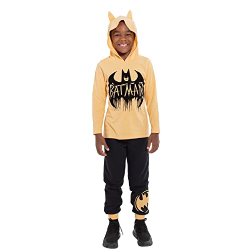 DC Comics Justice League Batman Little Boys Pullover Hoodie Pants Black/brown 6