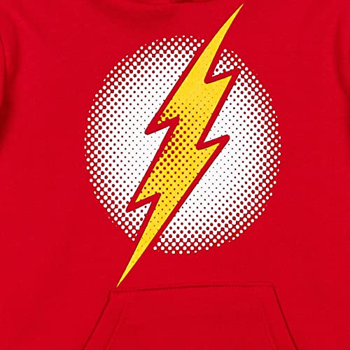DC Comics Justice League The Flash Toddler Boys Fleece Pullover Hoodie Awesome Red 2T