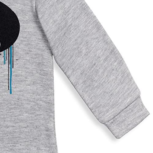 DC Comics Justice League Batman Little Boys Fleece Hoodie Grey 7-8
