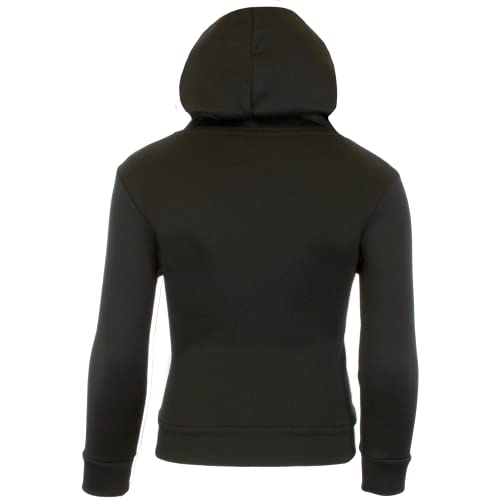 BATMAN Boys Pullover Hoodies, DC Comics Superhero Hooded Sweatshirts for Boys (Black, Size 7)