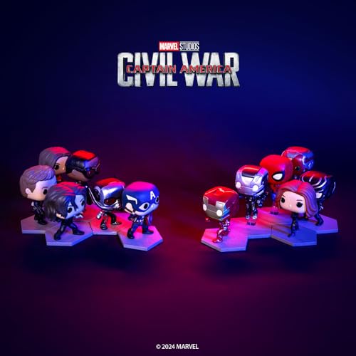 Funko Pop! Marvel: Captain America: Civil War Build A Scene - Black Panther, Amazon Exclusive, Figure 3 of 12