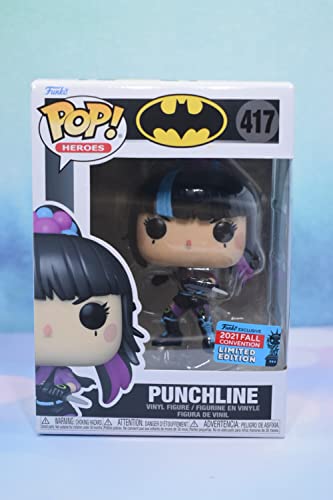Funko Pop Batman Punchline #417 Fall Convention 2021 Pop Limited Edition Multi-Colour, One Size