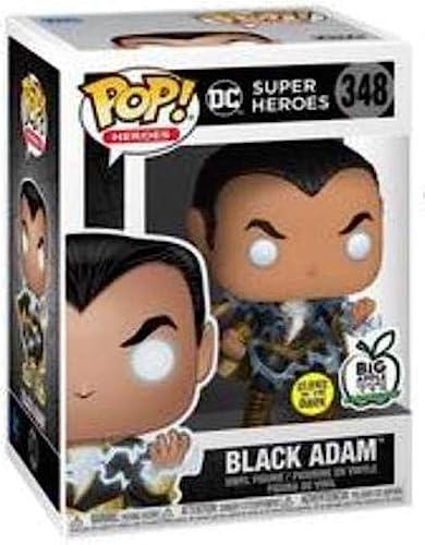 Funko POP DC Super Heroes 348 Black Adam Glows in The Dark