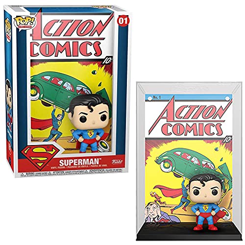 Superman Action Comic Funko Pop! Vinyl Comic Cover