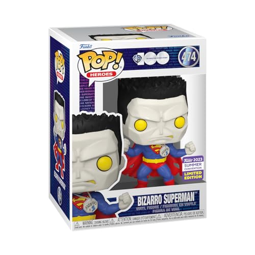 DC Heroes Bizarro Superman SDCC 2023 Vinyl Figure