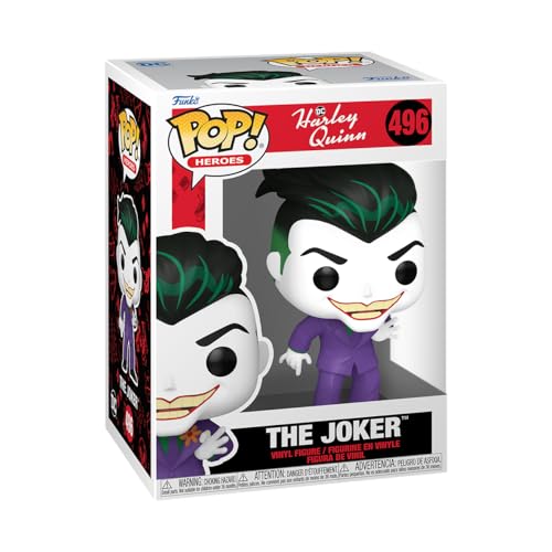 Funko Pop! DC Heroes: Harley Quinn, The Joker