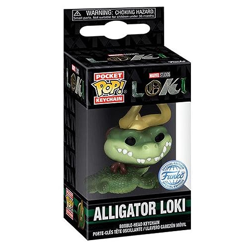 Marvel Loki & Alligator Loki Funko POP! Keychain