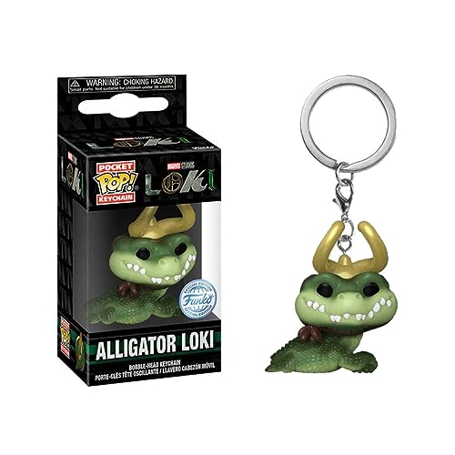 Marvel Loki & Alligator Loki Funko POP! Keychain