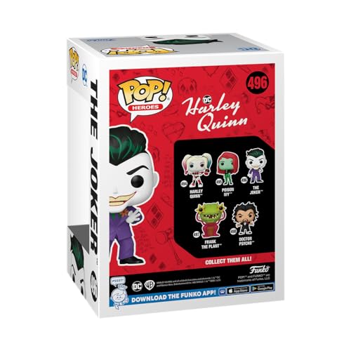Funko Pop! DC Heroes: Harley Quinn, The Joker