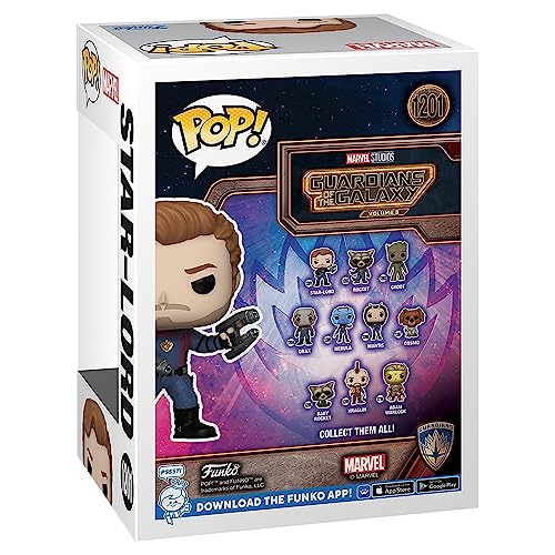 Marvel GOTG3 Star-Lord Glow-in-the-Dark Funko POP Figure