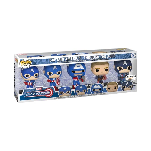 Funko Pop! Marvel: Captain America Through the Ages