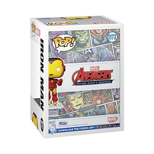 Avengers Funko Pop & Pin: Iron Man - 60th Anniversary