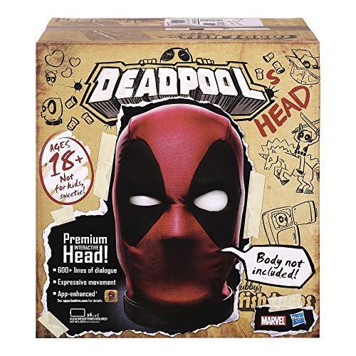 Deadpool's Head Premium Interactive Electronic Collectible with 600+ Effects