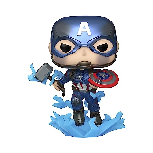 Marvel Avengers Captain America with Broken Shield & Mjolnir