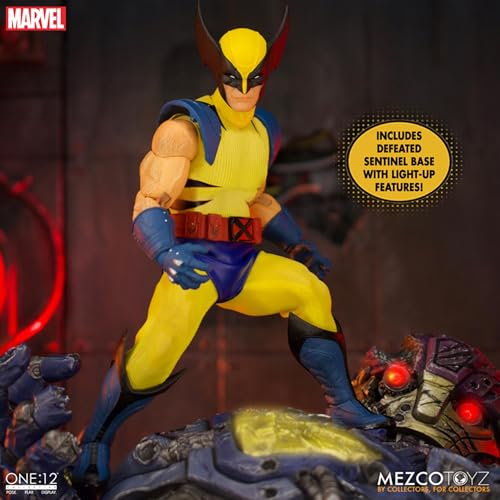 Mezco One:12 Wolverine DLX Steel Box Set Collectible
